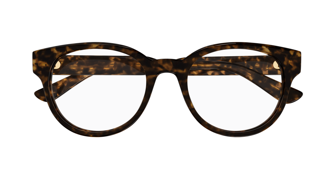 Brillen chloé ch0343oa 002 havana round/oval/panthos femenino größe 52mm - Detailansicht