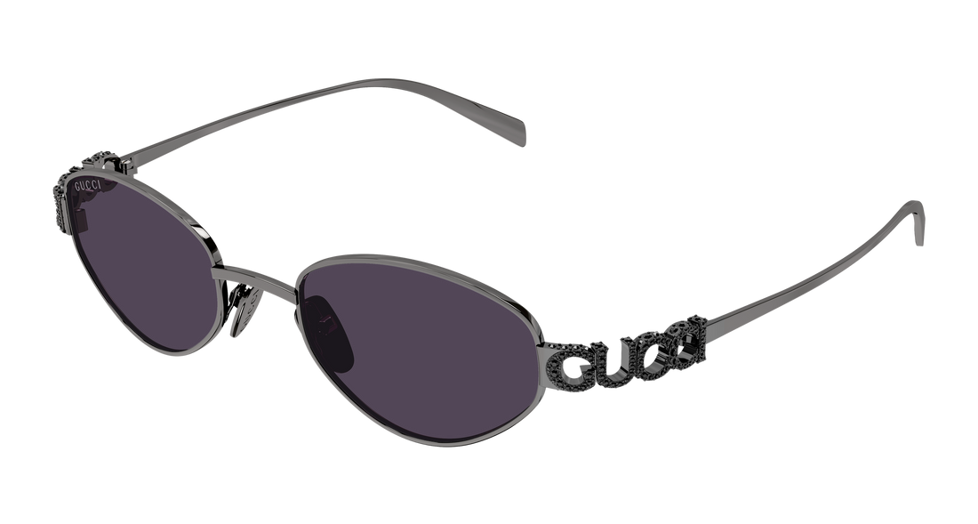 Óculos de sol gucci gg1935s 002 plateado geometric femenino tamanho 47mm - Vista principal