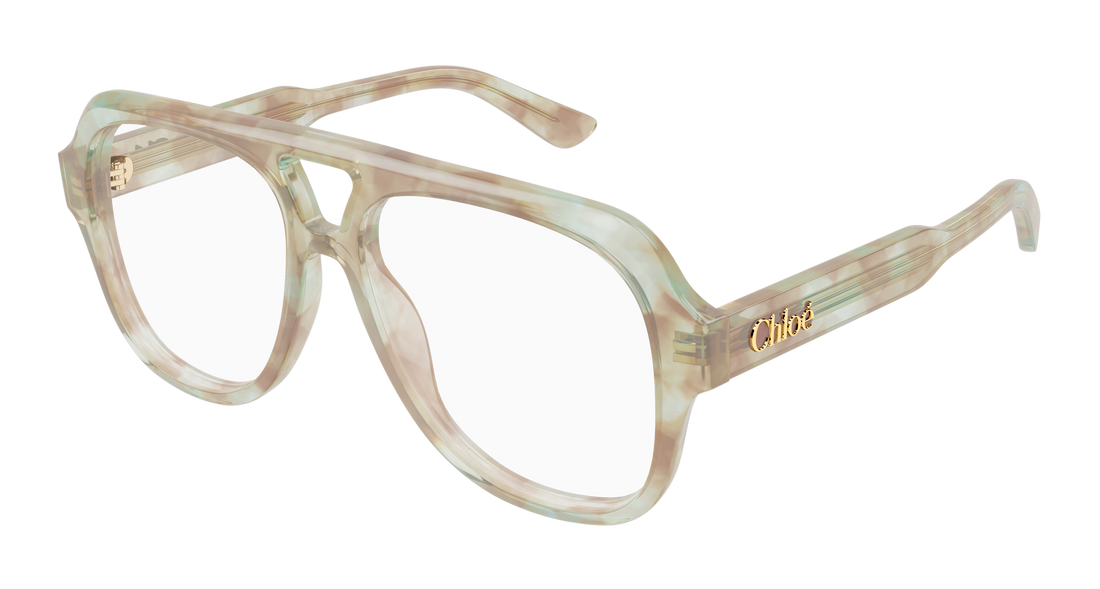 Dioptrijske naočale chloé ch0339o 005 havana pilot/navigator femenino veličina 56mm - Glavni prikaz