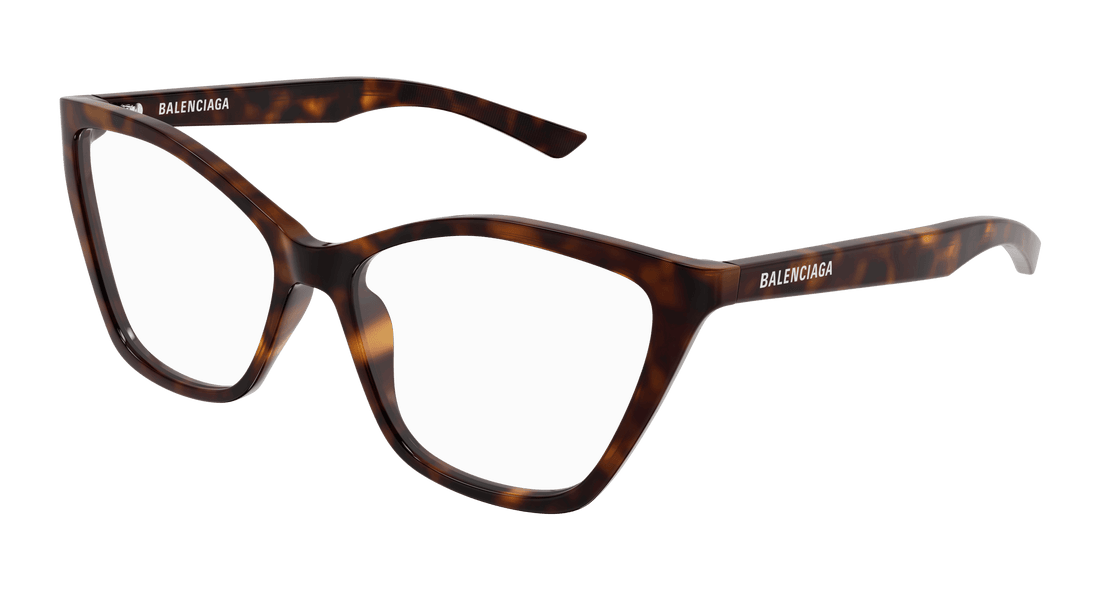 Gafas graduadas balenciaga bb0405o 002 havana butterfly femenino talla 57mm - Vista principal