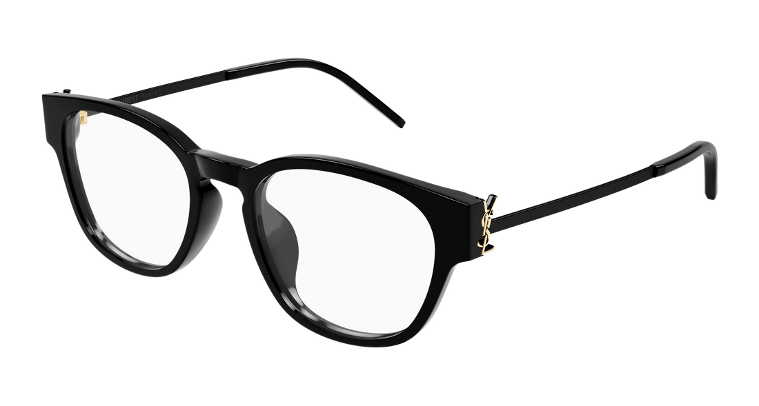 Brillen saint laurent sl m48o_d/fn 001 negro rectangular / squared femenino größe 51mm - Hauptansicht