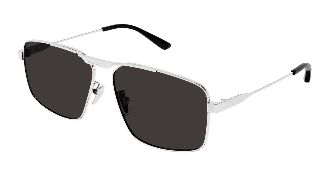 Occhiali da sole balenciaga bb0418sk 002 plateado pilot masculino taglia 62mm - Vista principale