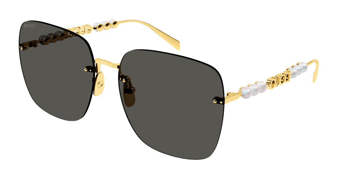 Okulary przeciwsłoneczne gucci gg1923sa 001 dorado square femenino rozmiar 63mm - Widok główny