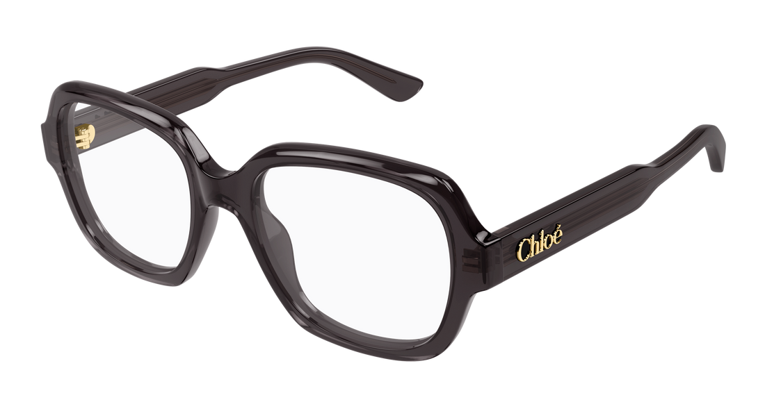 Dioptrijske naočale chloé ch0341o 001 gris geometric femenino veličina 53mm - Glavni prikaz