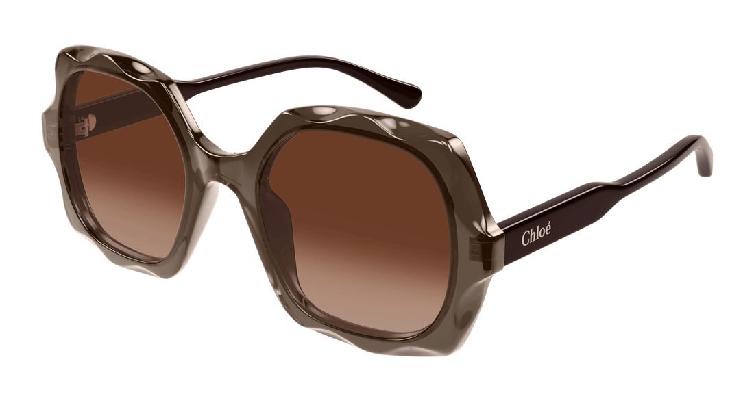 Sonnenbrillen chloé ch0226s 007 marron square femenino größe 53mm - Hauptansicht