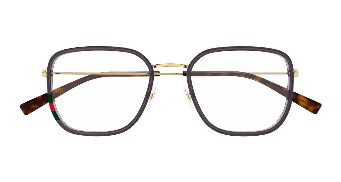 Gafas graduadas gucci gg1852oa 003 marron square unisex talla 53mm - Vista de detalle