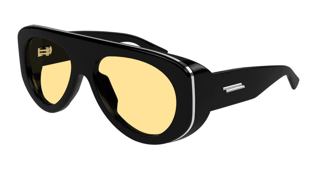 Sunglasses bottega veneta bv1362s 005 negro pilot unisex size 58mm - Main view