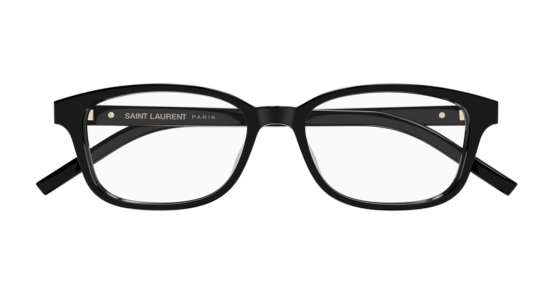 Brillen saint laurent sl m151/j 001 negro square femenino größe 52mm - Detailansicht