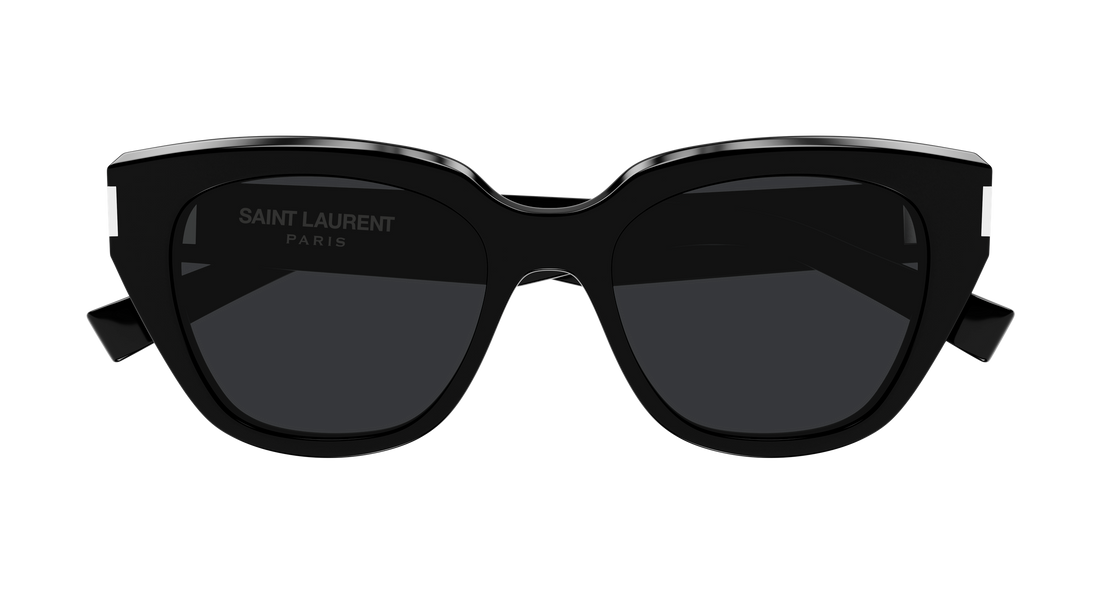 Óculos de sol saint laurent sl 827/k 001 negro cat eye femenino tamanho 54mm - Vista de detalhe