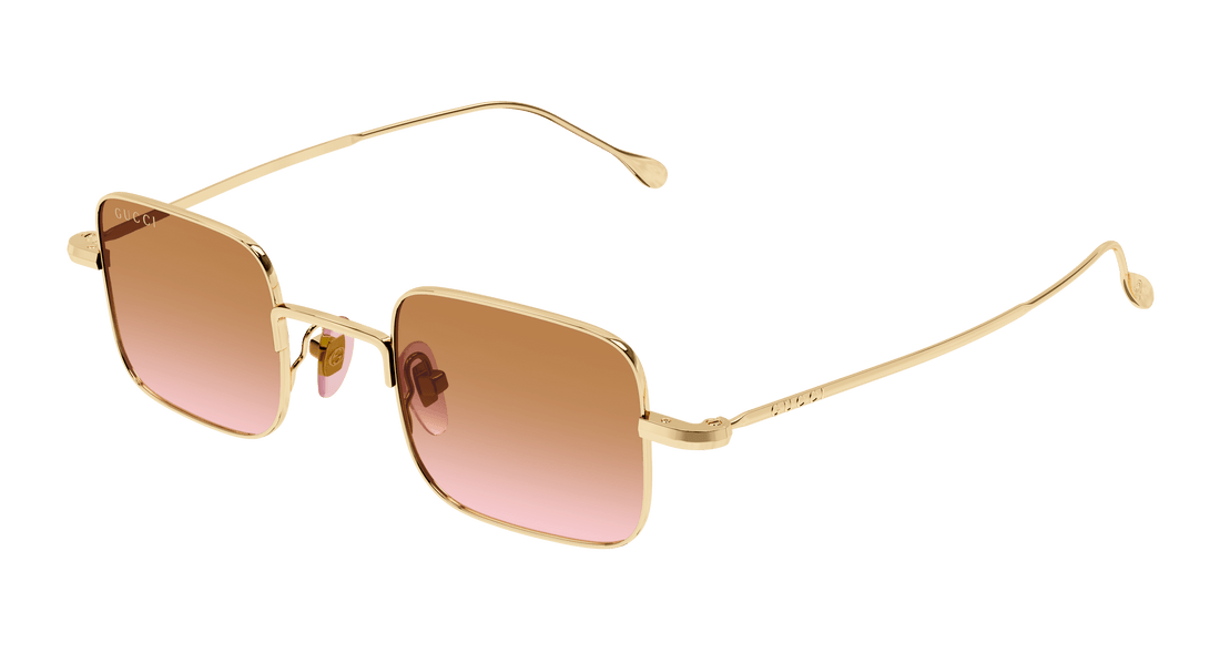 Gafas de sol gucci gg1813s 004 dorado square unisex talla 41mm - Vista principal