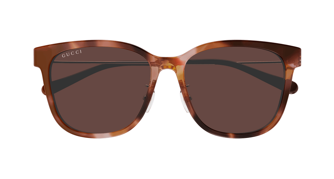 Sonnenbrillen gucci gg1884sk 004 havana round femenino größe 56mm - Detailansicht
