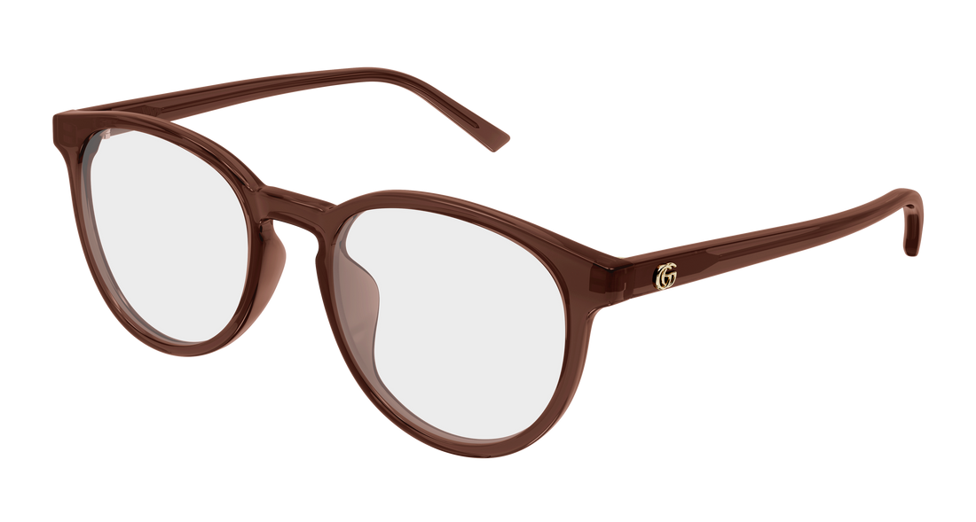 Brillen gucci gg2005oa 003 marron round/oval/panthos femenino größe 51mm - Hauptansicht