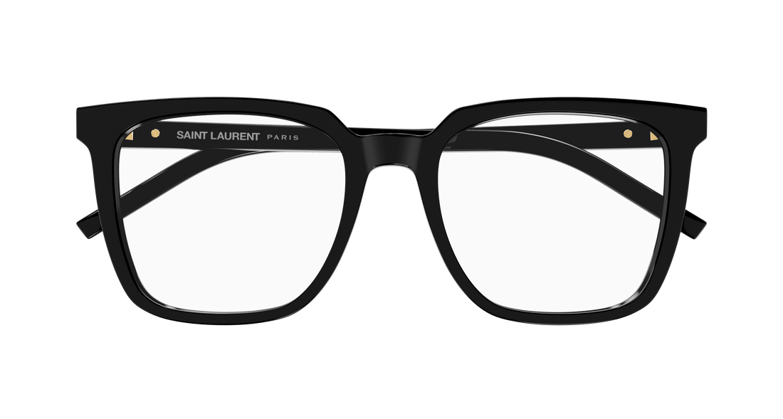 Brillen saint laurent sl m146 opt 001 negro square femenino größe 54mm - Detailansicht
