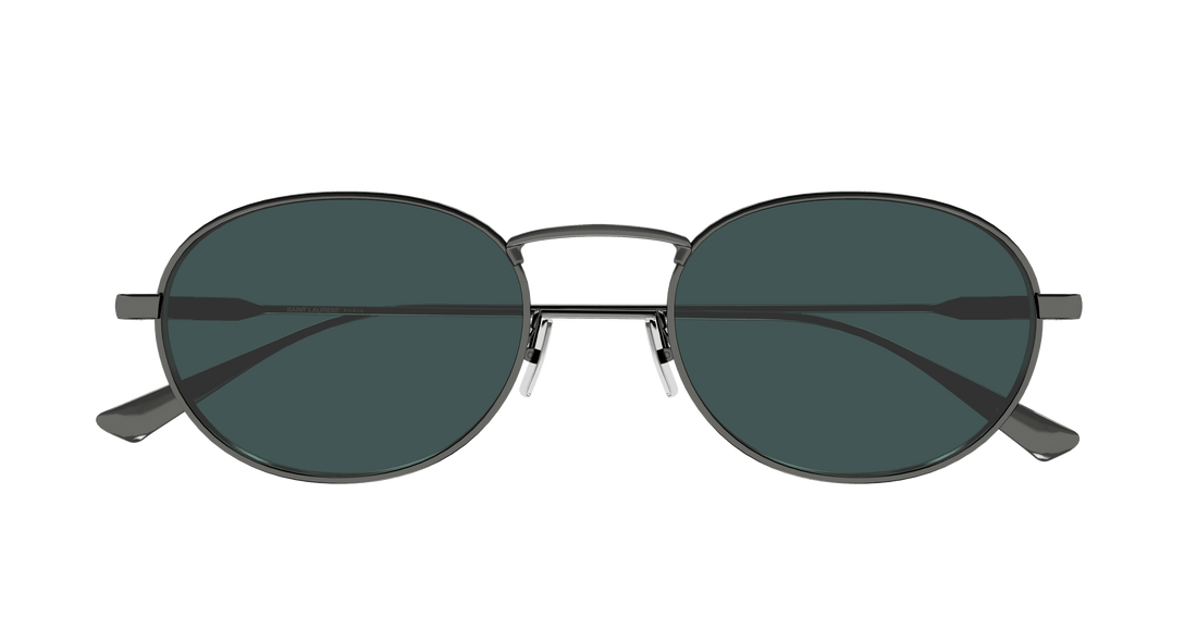 Óculos de sol saint laurent sl 799 004 rutenio round masculino tamanho 52mm - Vista de detalhe
