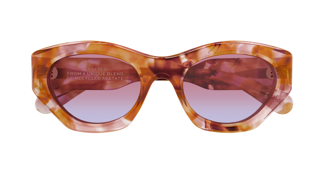 Sunčane naočale chloé ch0220s 013 havana cat eye femenino veličina 53mm - Detaljni prikaz