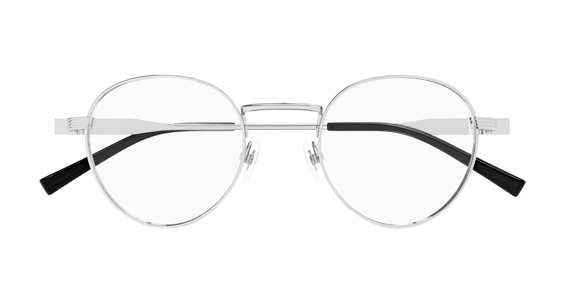 Occhiali da vista gucci gg1877o 002 plateado round masculino taglia 48mm - Vista dettagliata