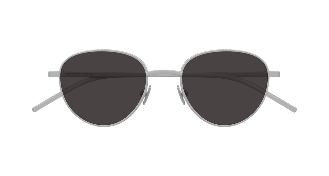 Sunglasses bottega veneta bv1966s 002 plateado round/oval/panthos masculino size 50mm - Detailed view