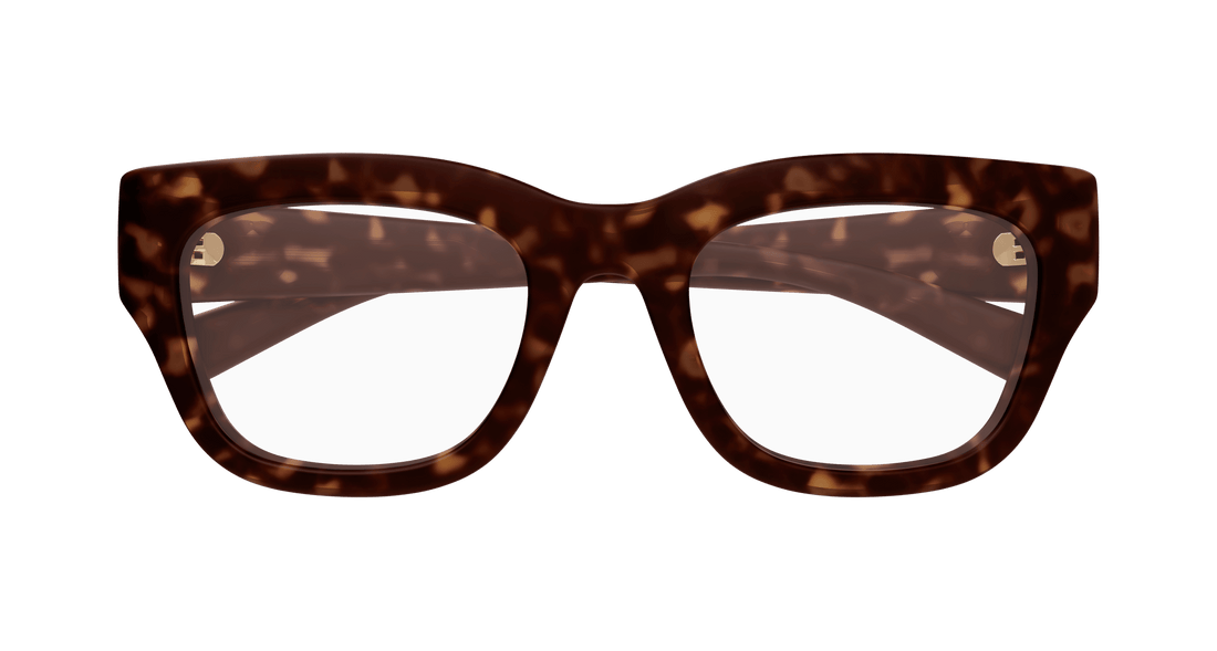 Occhiali da vista gucci gg1785o 002 havana square femenino taglia 50mm - Vista dettagliata