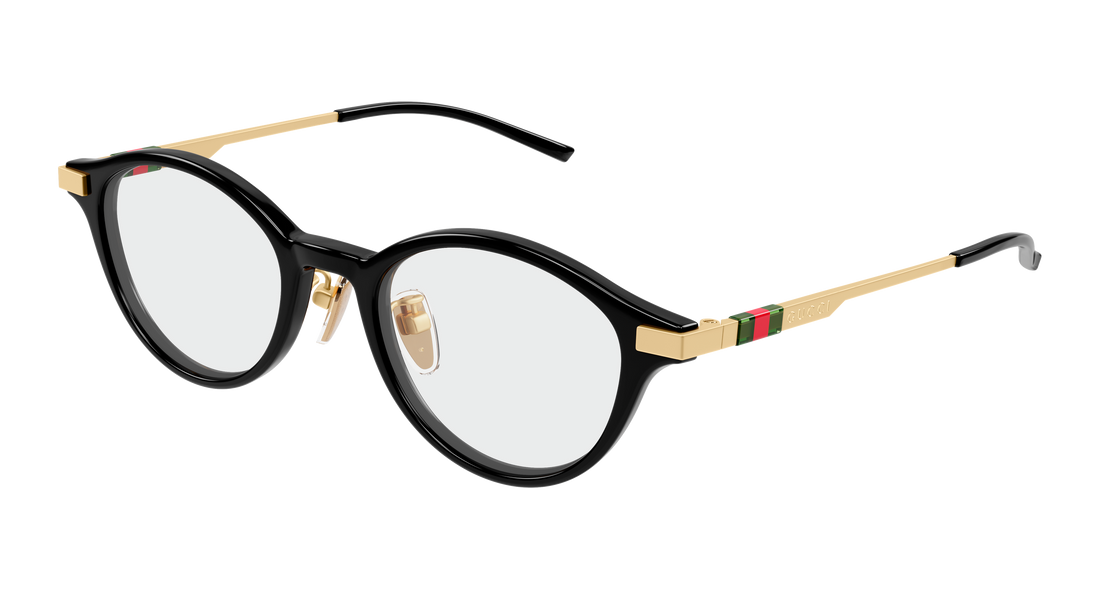 Occhiali da vista gucci gg2000oj 001 negro round/oval/panthos femenino taglia 48mm - Vista principale