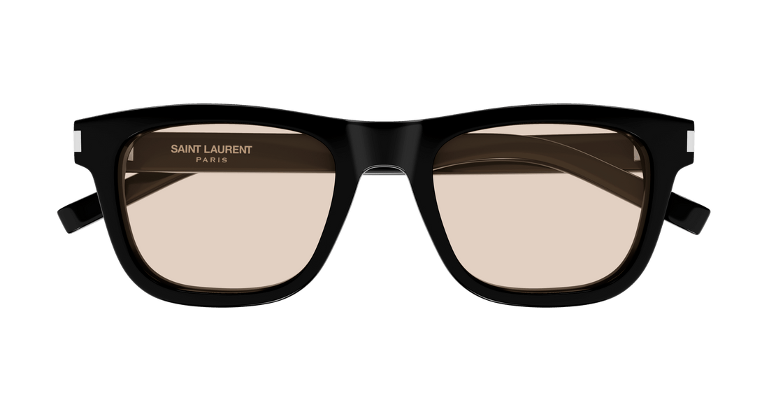 Óculos de sol saint laurent sl 819 006 negro square femenino tamanho 1mm - Vista de detalhe