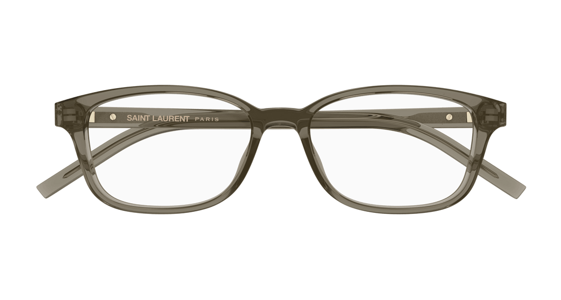 Brillen saint laurent sl m151/j 004 marron square femenino größe 52mm - Detailansicht