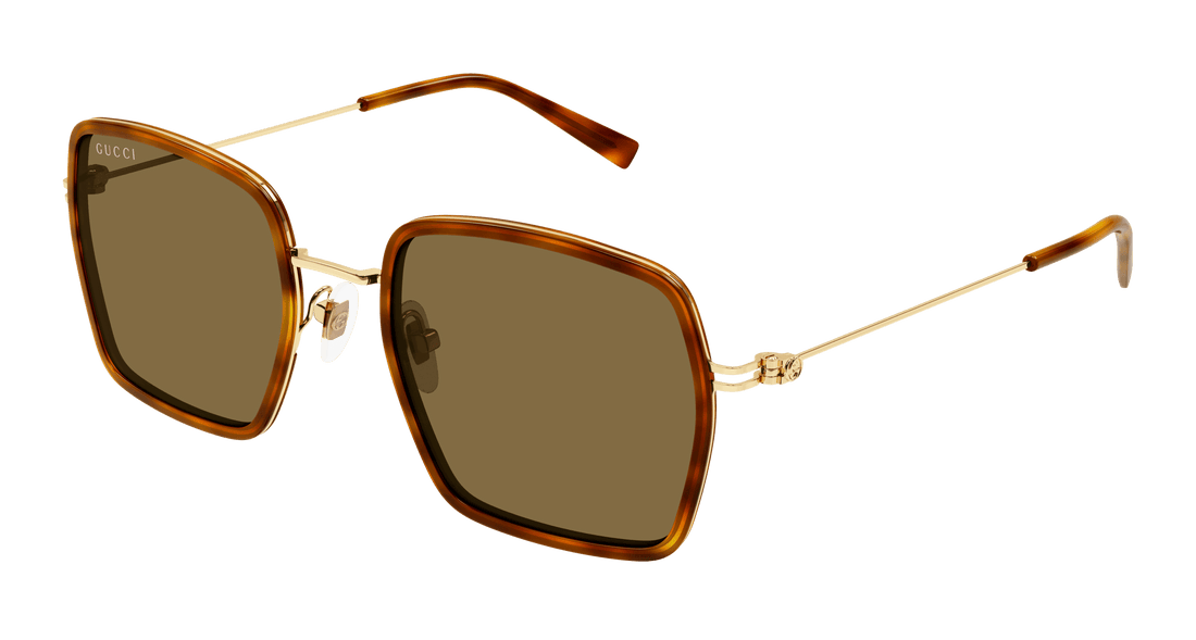 Gafas de sol gucci gg1848s 002 havana square femenino talla 52mm - Vista principal