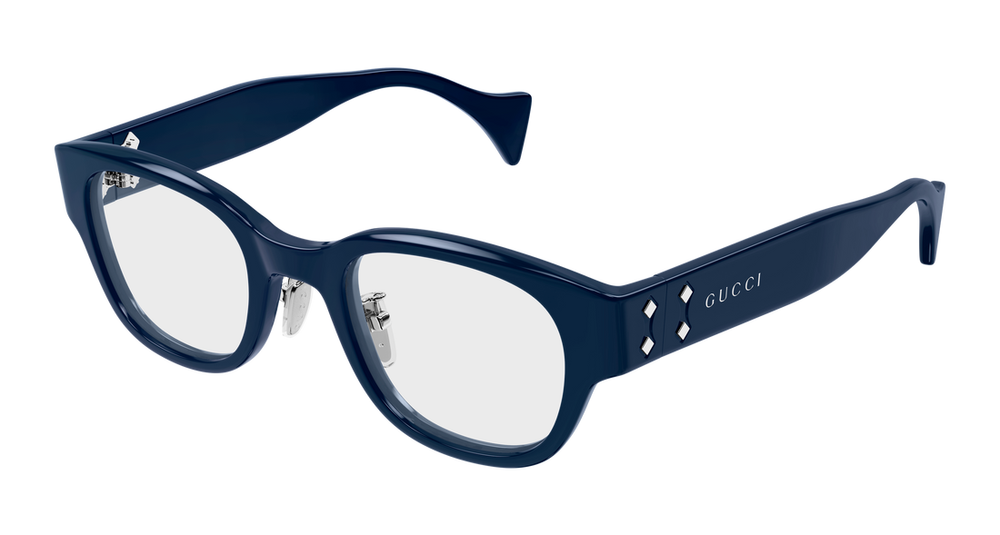 Brillen gucci gg2001oj 004 azul round/oval/panthos masculino größe 48mm - Hauptansicht