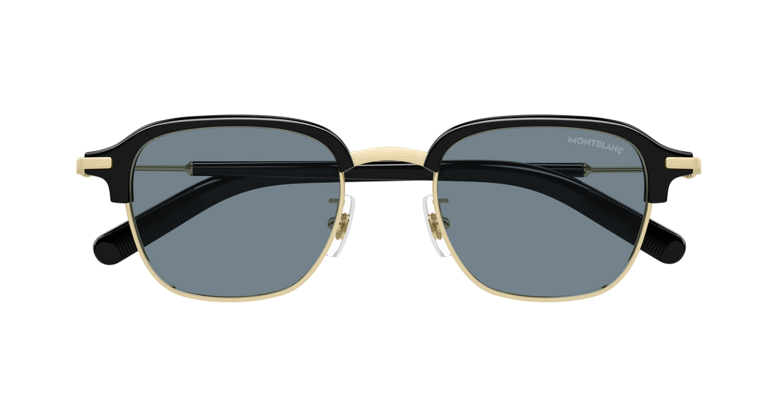 Sonnenbrillen montblanc mb0390s 002 dorado rectangular / squared masculino größe 50mm - Detailansicht