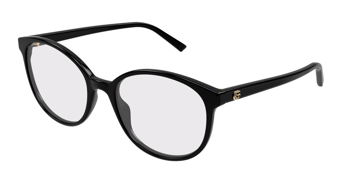Brillen gucci gg1996o 001 negro round/oval/panthos femenino größe 54mm - Hauptansicht