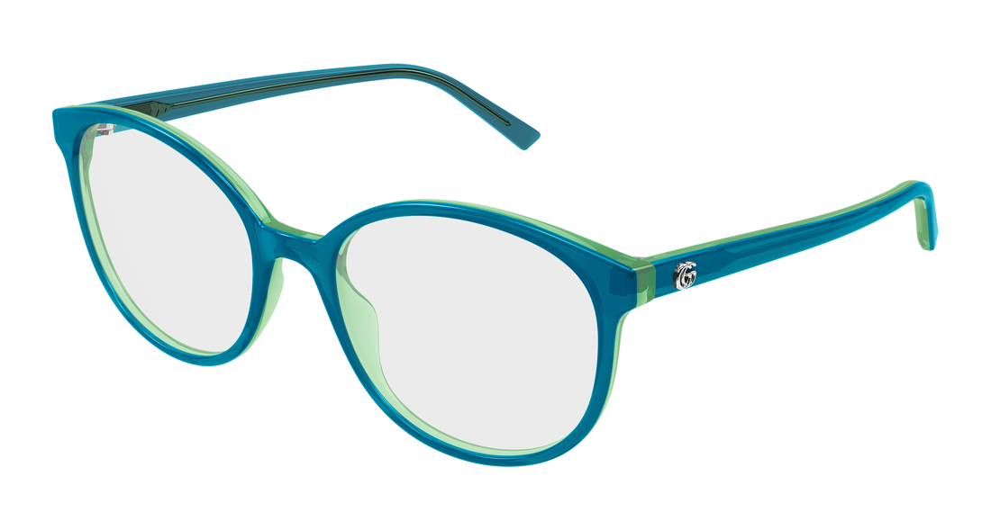 Occhiali da vista gucci gg1996o 004 azul round/oval/panthos femenino taglia 54mm - Vista principale