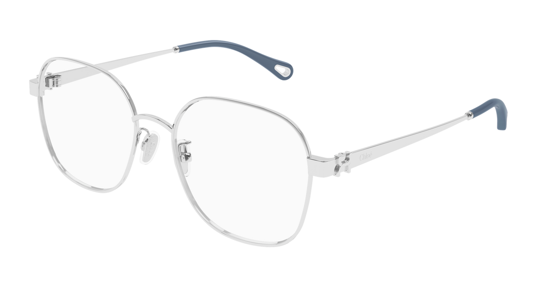 Occhiali da vista chloé ch0337oa 002 plateado geometric femenino taglia 54mm - Vista principale