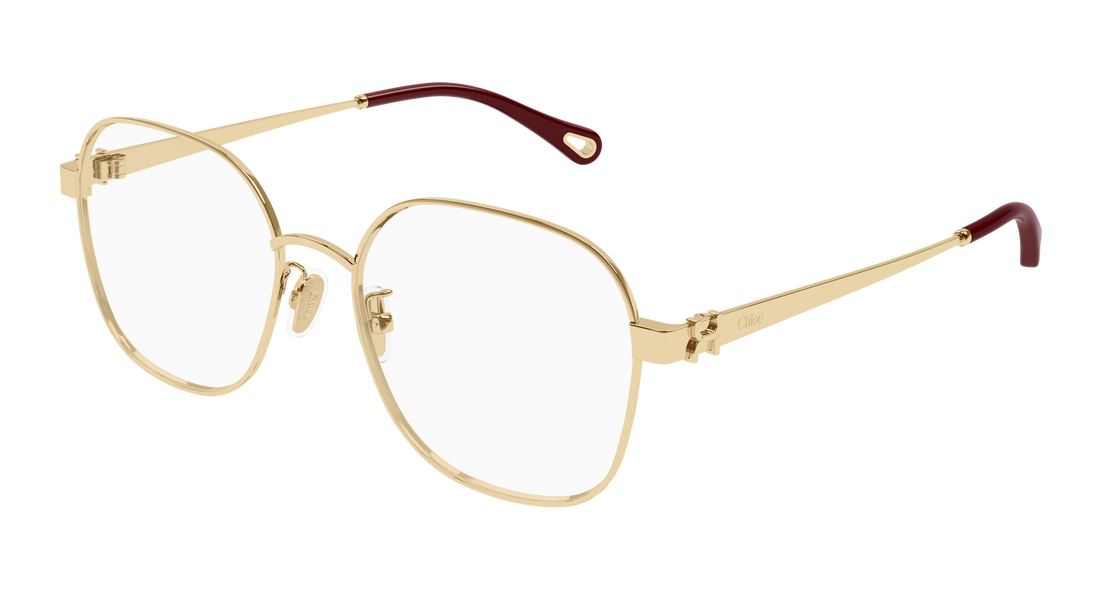 Occhiali da vista chloé ch0337oa 001 dorado geometric femenino taglia 54mm - Vista principale