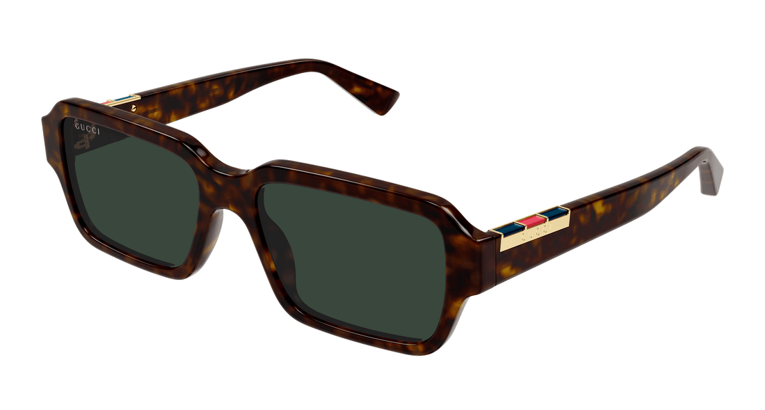 Óculos de sol gucci gg1887s 002 havana square masculino tamanho 54mm - Vista principal