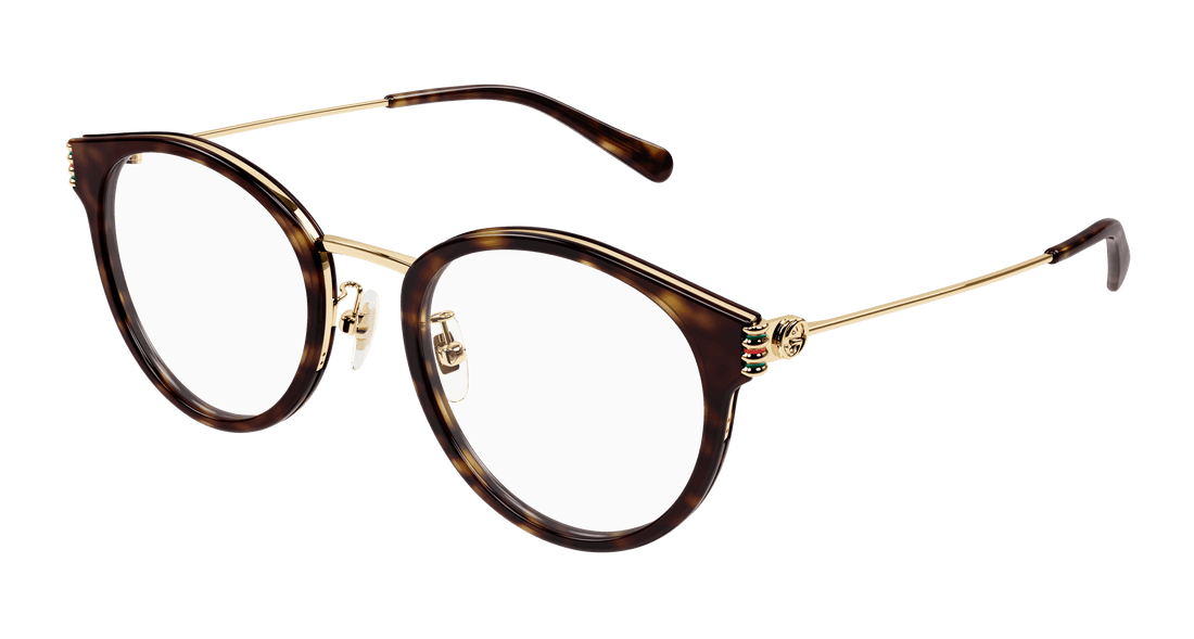 Gafas graduadas gucci gg1885oa 002 havana round femenino talla 51mm - Vista principal