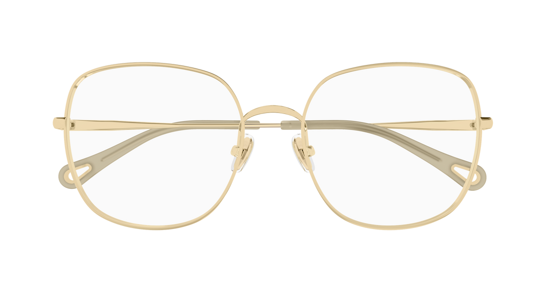 Dioptrijske naočale chloé ch0345o 003 dorado geometric femenino veličina 56mm - Detaljni prikaz