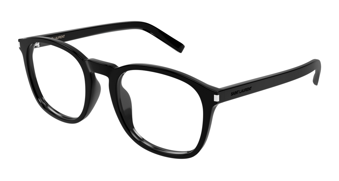 Brillen saint laurent sl 818 opt 001 negro round/oval/panthos femenino größe 52mm - Hauptansicht