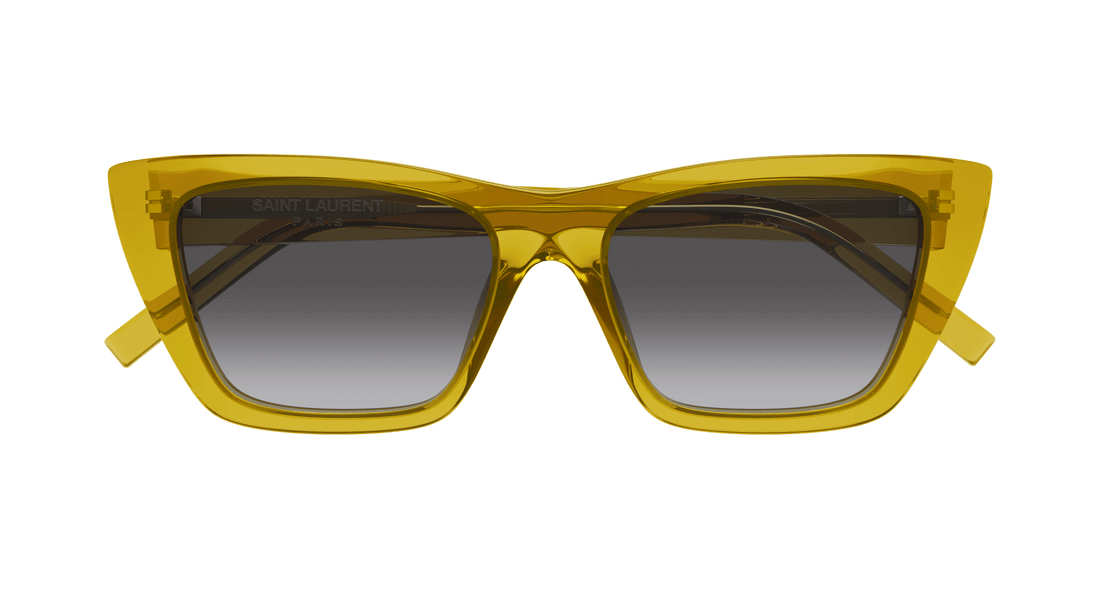 Sonnenbrillen saint laurent sl 276 mica 062 amarillo cat eye femenino größe 55mm - Detailansicht