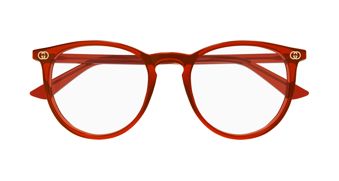 Brillen gucci gg0027o 013 burdeos round/oval/panthos femenino größe 50mm - Detailansicht