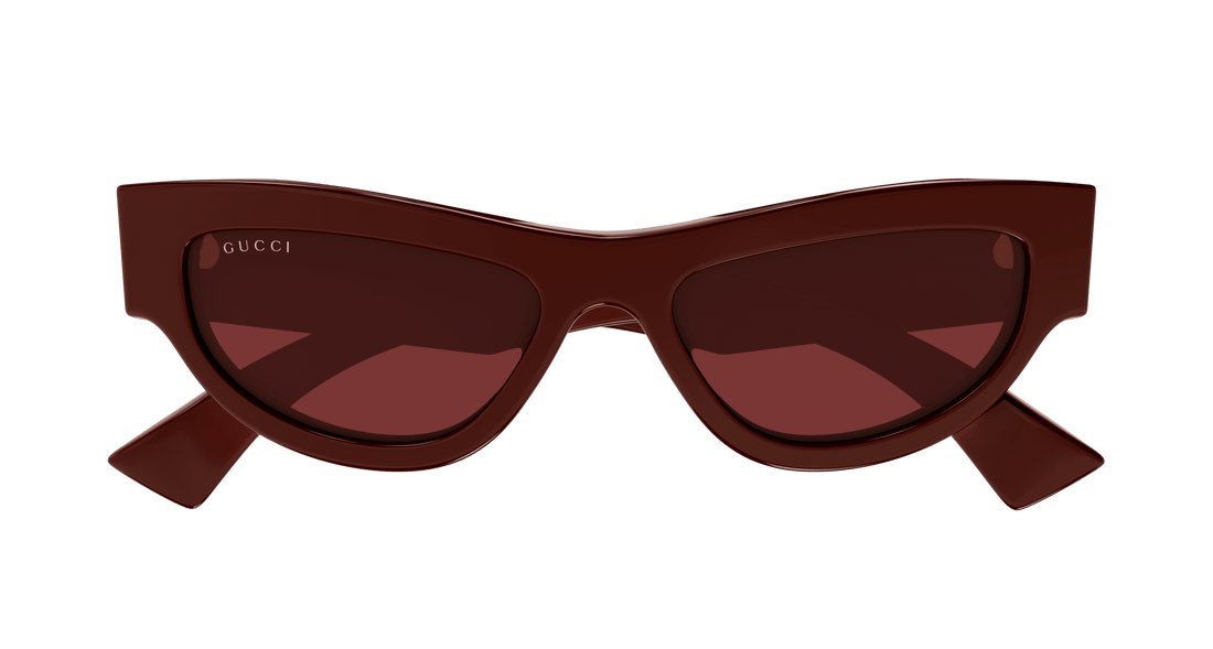 Gafas de sol gucci gg1834s 003 burdeos cat eye femenino talla 53mm - Vista de detalle