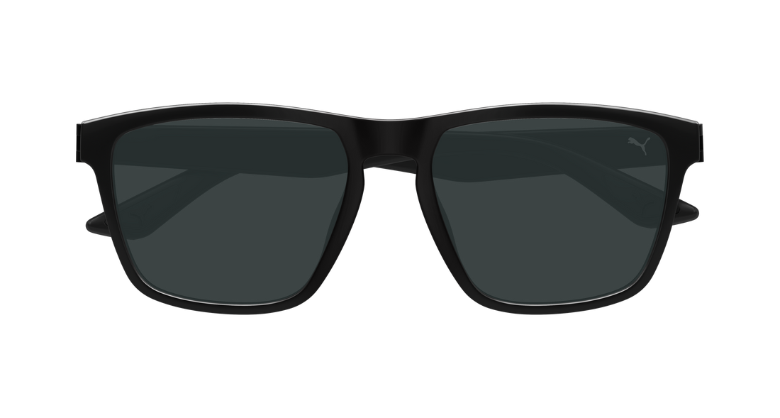 Sunglasses puma pu0505s 001 negro rectangular / squared masculino size 57mm - Detailed view
