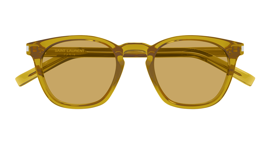 Sonnenbrillen saint laurent sl 28 053 verde square unisex größe 49mm - Detailansicht
