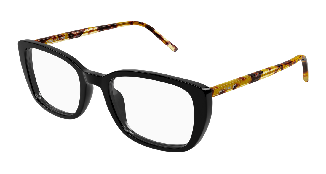 Óculos graduados saint laurent sl 776 012 negro square femenino tamanho 53mm - Vista principal