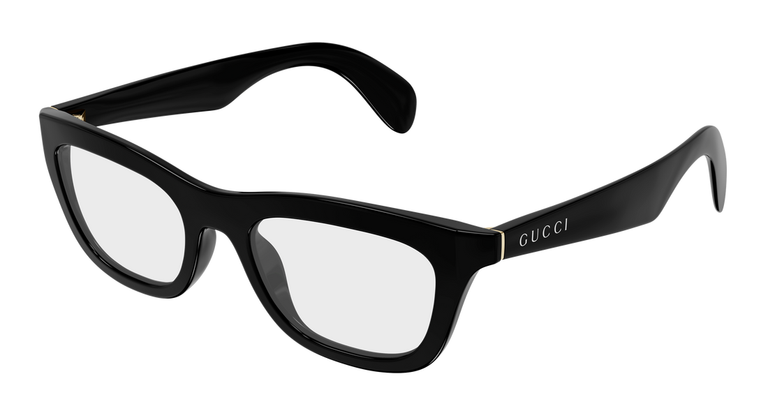 Brillen gucci gg1932o 001 negro cat eye femenino größe 51mm - Hauptansicht