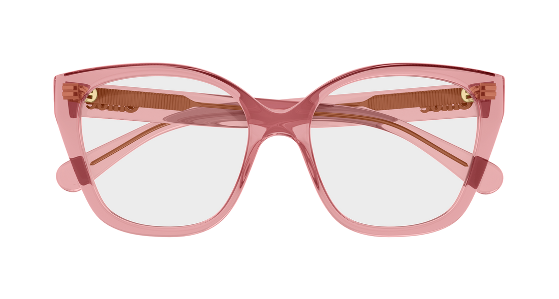 Dioptrijske naočale chloé ch0241o 005 rosa cat eye femenino veličina 53mm - Detaljni prikaz