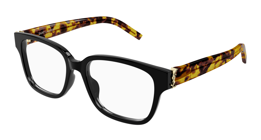 Óculos graduados saint laurent sl m150 006 negro square femenino tamanho 55mm - Vista principal