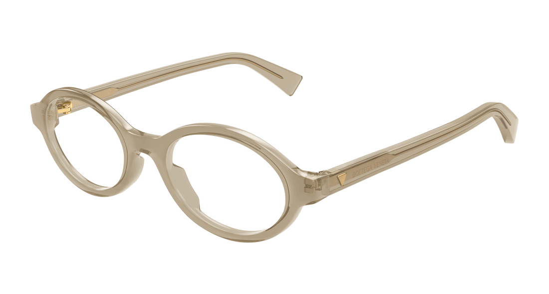 Gafas graduadas bottega veneta bv1367o 003 marron round femenino talla 50mm - Vista principal