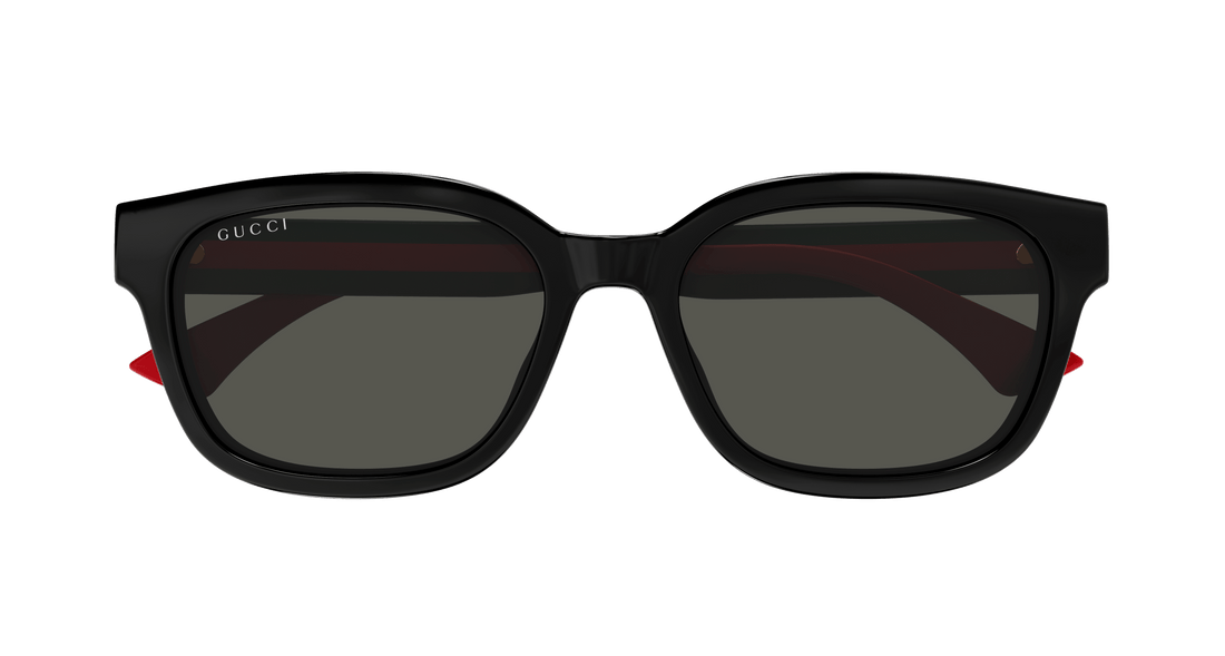 Gafas de sol gucci gg1872sk 001 negro square masculino talla 56mm - Vista de detalle