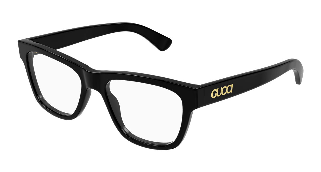 Gafas graduadas gucci gg1795o 001 negro square masculino talla 52mm - Vista principal