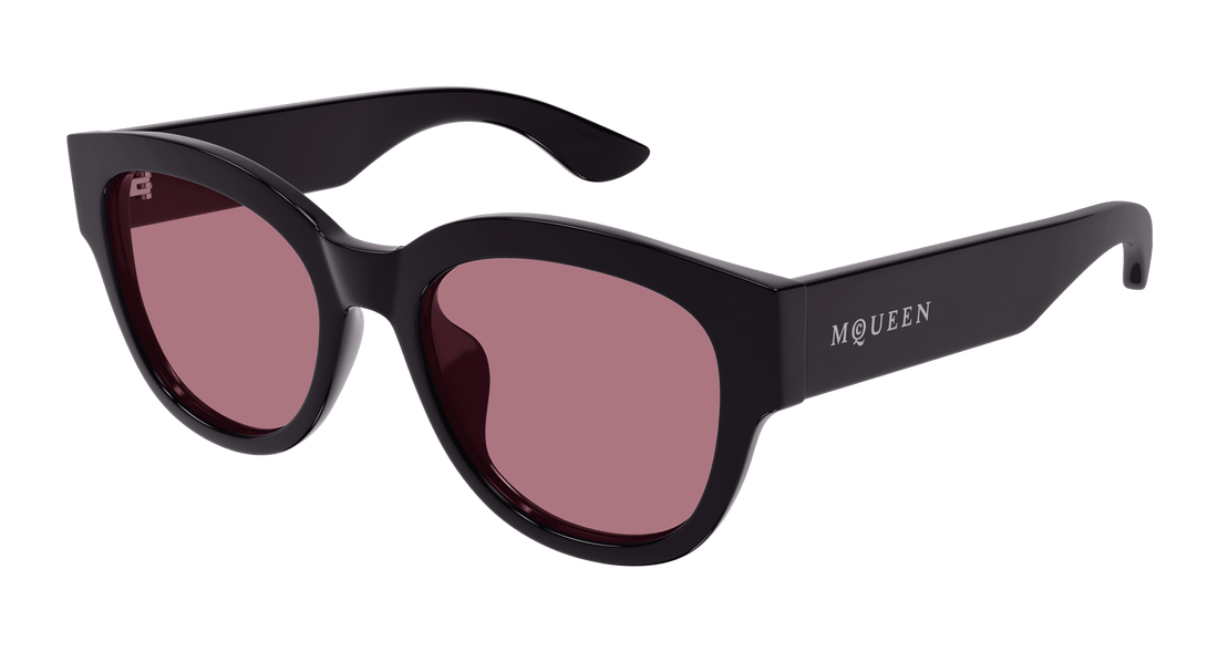 Sonnenbrillen alexander mcqueen am0509sa 004 violeta cat eye femenino größe 55mm - Hauptansicht