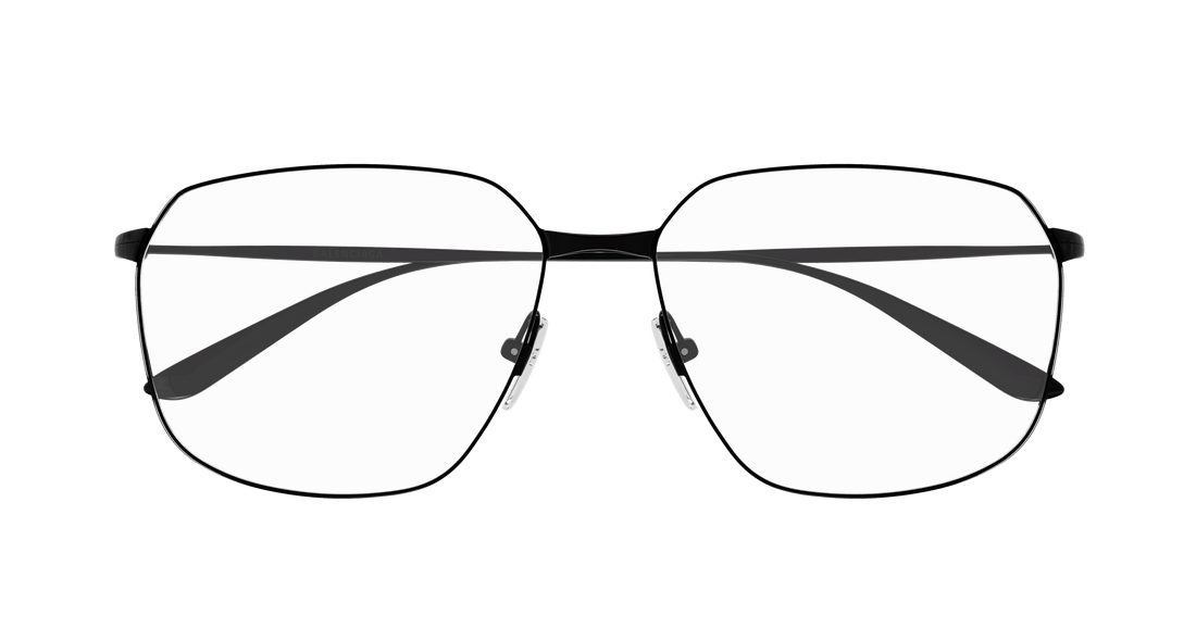 Gafas graduadas balenciaga bb0414o 001 negro square femenino talla 61mm - Vista de detalle